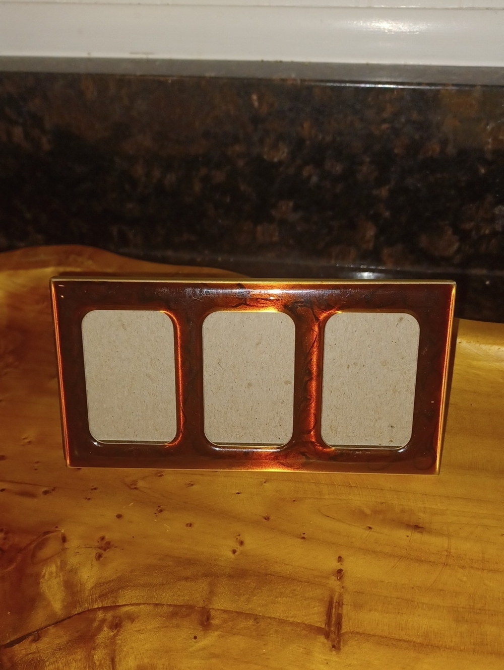 Vintage 1981 Hallmark Multi-Opening Tabletop Picture Frame